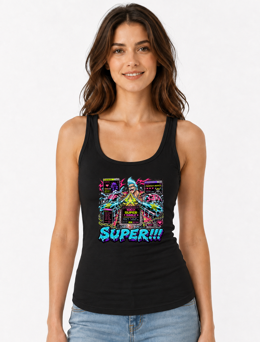 Super Cyborg Franky Retro Dating Profile Vaporwave Anime