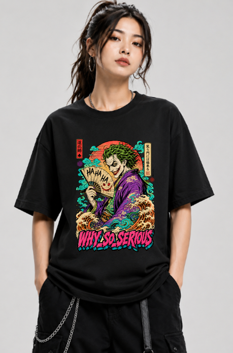 Why So Serious Japanese Ukiyo-e Joker Kimono
