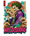 Why So Serious Japanese Ukiyo-e Joker Kimono