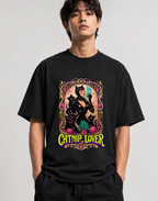 Catnip Lover Vintage Art Nouveau Catwoman Cats