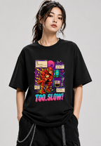 Too Slow Speedster Waiting For Drip Coffee Retro Synthwave