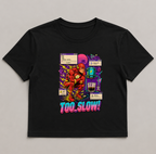 Too Slow Speedster Waiting For Drip Coffee Retro Synthwave