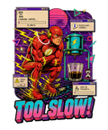 Too Slow Speedster Waiting For Drip Coffee Retro Synthwave