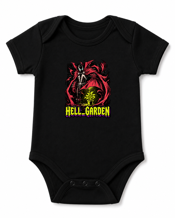 Hell Garden Dark Antihero Plant Lover Gothic Comic