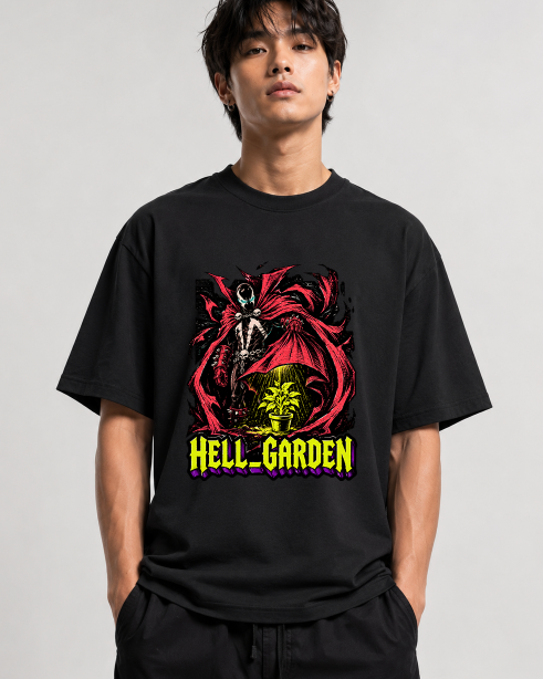 Hell Garden Dark Antihero Plant Lover Gothic Comic