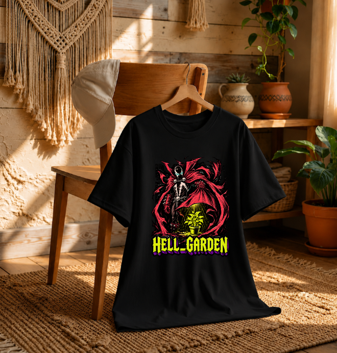 Hell Garden Dark Antihero Plant Lover Gothic Comic