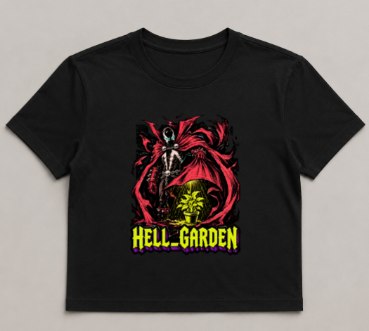 Hell Garden Dark Antihero Plant Lover Gothic Comic