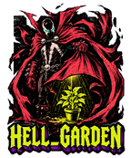 Hell Garden Dark Antihero Plant Lover Gothic Comic