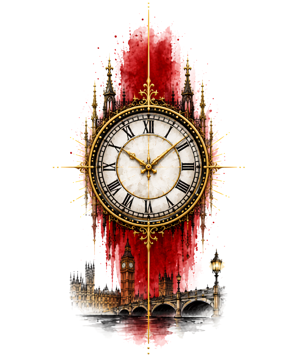 Gothic Tower Clock
