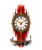 Gothic Tower Clock