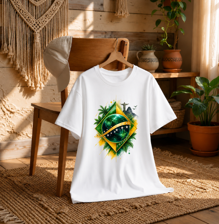 Brazil Landmark Emblem