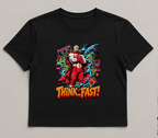 Think Fast Omni-Man Retro Cassette Glitch Comic
