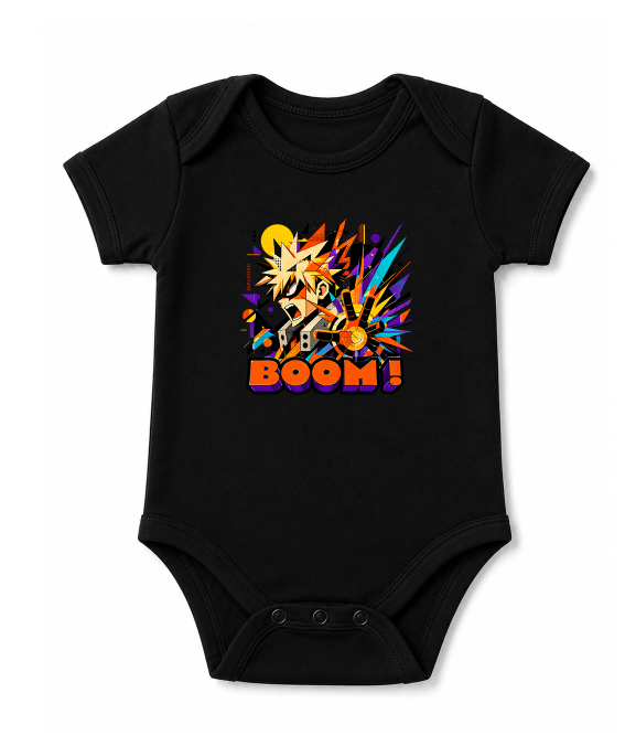 Boom Explosion Hero Abstract Comic Streetwear