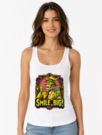 Smile Big Green Mask Yellow Zoot Suit Vintage Comic