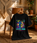 System Error Blue Beetle Mosquito 8-Bit Pixel Art Retro Gaming