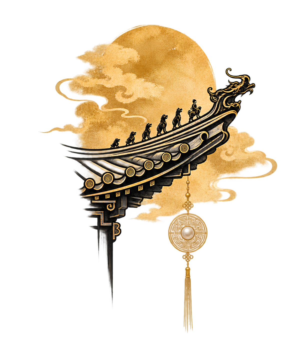 Mystic Temple Eaves