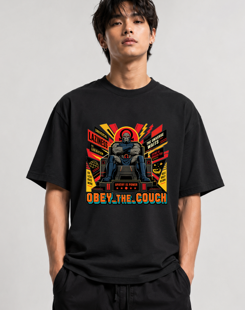 Obey The Couch Darkseid Universal Laziness Propaganda Comic