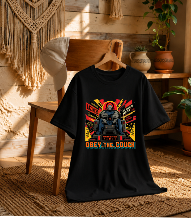 Obey The Couch Darkseid Universal Laziness Propaganda Comic
