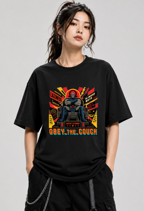 Obey The Couch Darkseid Universal Laziness Propaganda Comic