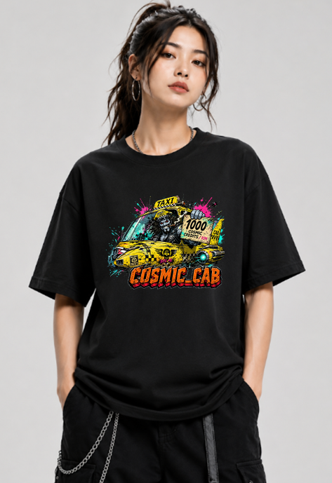 Cosmic Cab Lobo Space Taxi Driver Bounty Hunter Retro Comic