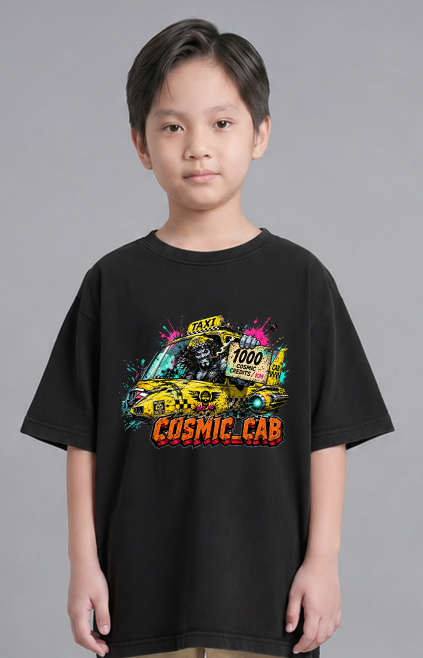 Cosmic Cab Lobo Space Taxi Driver Bounty Hunter Retro Comic