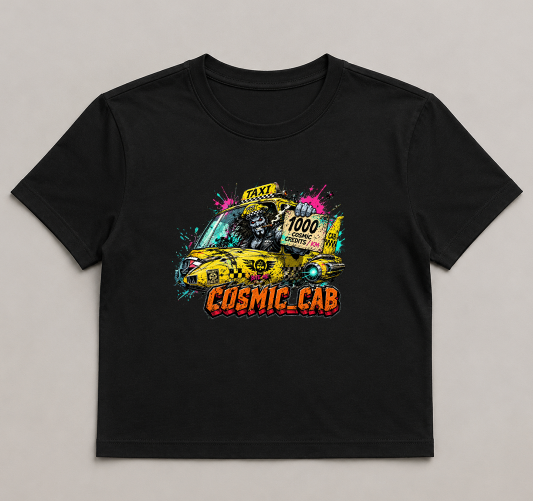 Cosmic Cab Lobo Space Taxi Driver Bounty Hunter Retro Comic