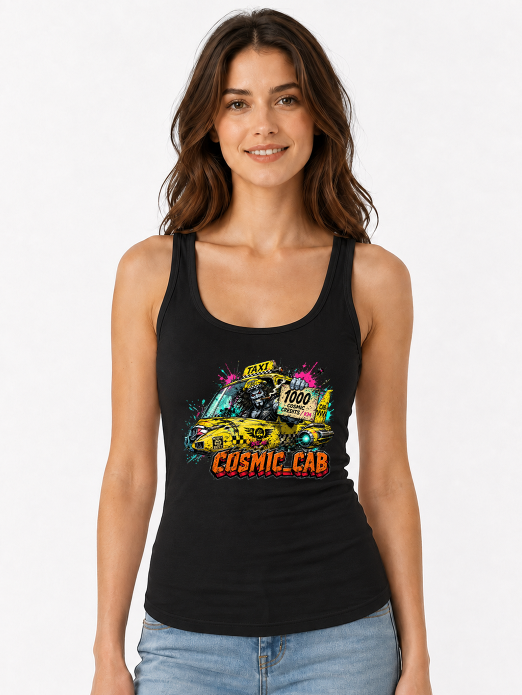 Cosmic Cab Lobo Space Taxi Driver Bounty Hunter Retro Comic