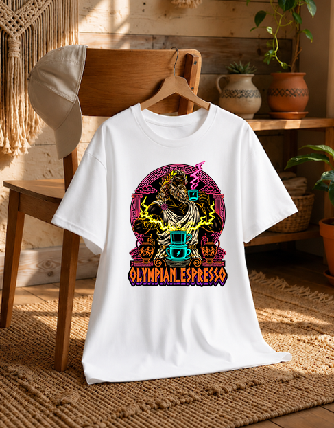 Olympian Espresso Greek God Zeus Coffee Lightning