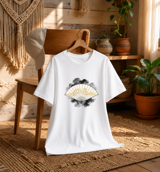 Golden Wave Fan