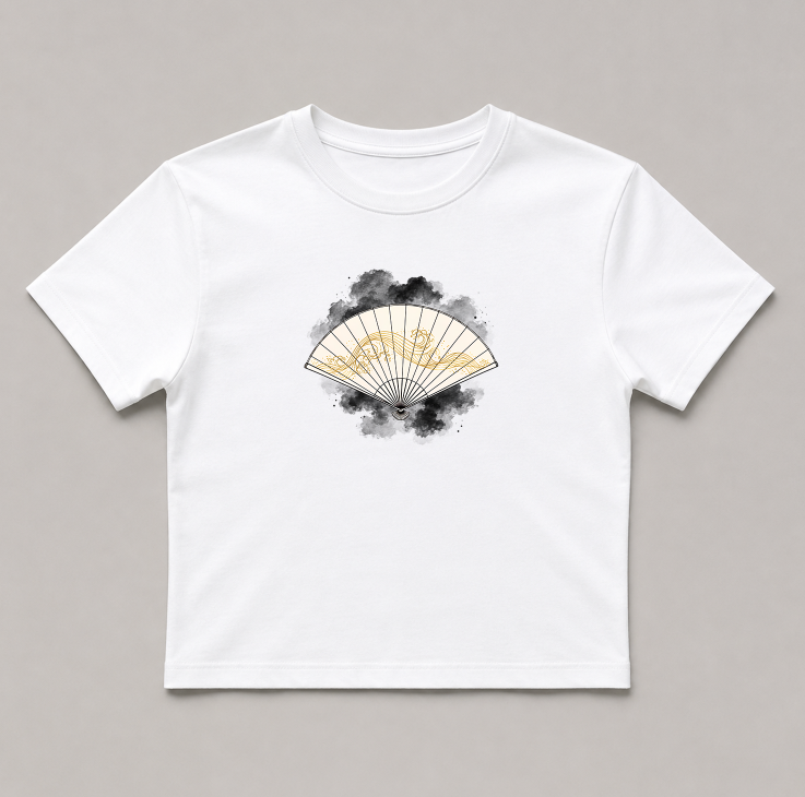 Golden Wave Fan