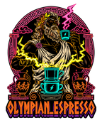 Olympian Espresso Greek God Zeus Coffee Lightning