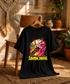 Suburban Daredevil Kick Skater Vintage Stunt Cartoon