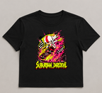 Suburban Daredevil Kick Skater Vintage Stunt Cartoon