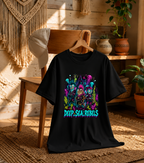Deep Sea Rebels Fish Hooks Punk Rock Neon Underwater