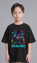 Deep Sea Rebels Fish Hooks Punk Rock Neon Underwater