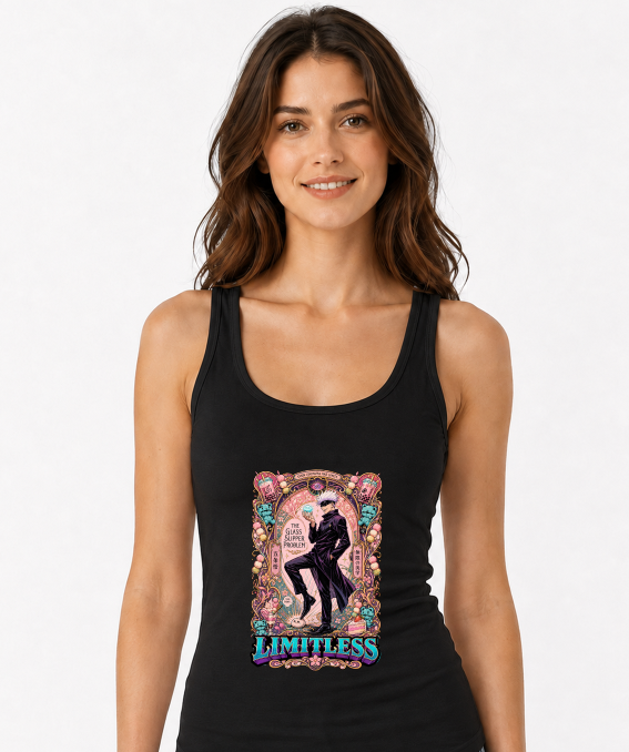 Limitless Sorcerer Art Nouveau Aesthetic Anime Streetwear