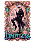 Limitless Sorcerer Art Nouveau Aesthetic Anime Streetwear