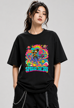 Spread The Joy Wander Over Yonder Retro Psychedelic Cartoon