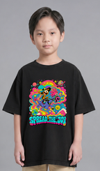 Spread The Joy Wander Over Yonder Retro Psychedelic Cartoon