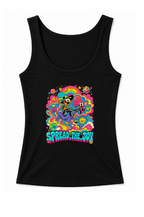 Spread The Joy Wander Over Yonder Retro Psychedelic Cartoon