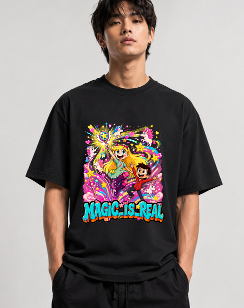 Magic Is Real Star Butterfly Marco Diaz Retro Magical Girl