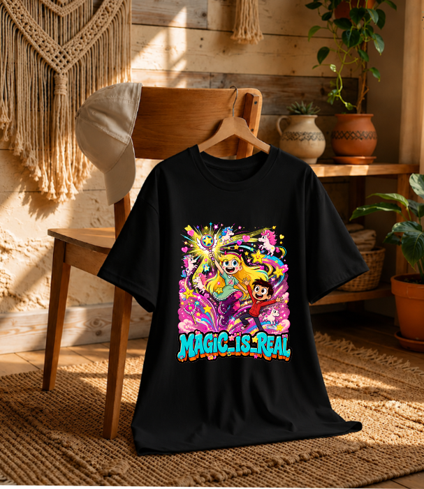 Magic Is Real Star Butterfly Marco Diaz Retro Magical Girl