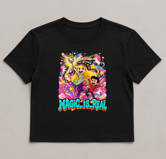 Magic Is Real Star Butterfly Marco Diaz Retro Magical Girl