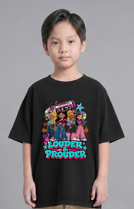 Louder & Prouder Y2K Mixtape Girl Squad Retro 2000s Cartoon