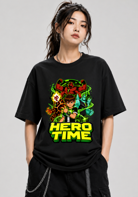 Hero Time Omnitrix Alien Heroes Retro 2000s Cartoon