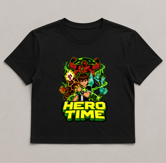 Hero Time Omnitrix Alien Heroes Retro 2000s Cartoon