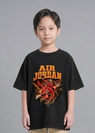 Air Jordan Basketball Legend Lightning Slam Dunk Graphic