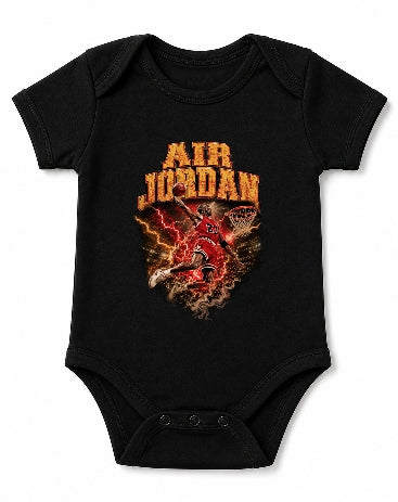 Air Jordan Basketball Legend Lightning Slam Dunk Graphic