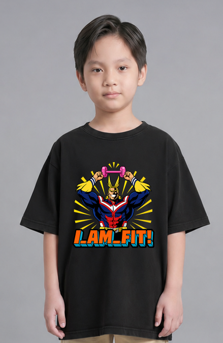 I Am Fit Symbol of Peace Gym Parody Anime Streetwear