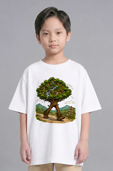 Walking Village Tree